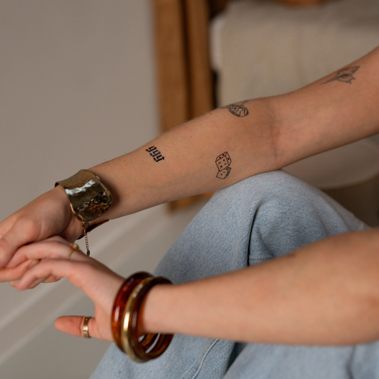 temporary tattoos catwalk