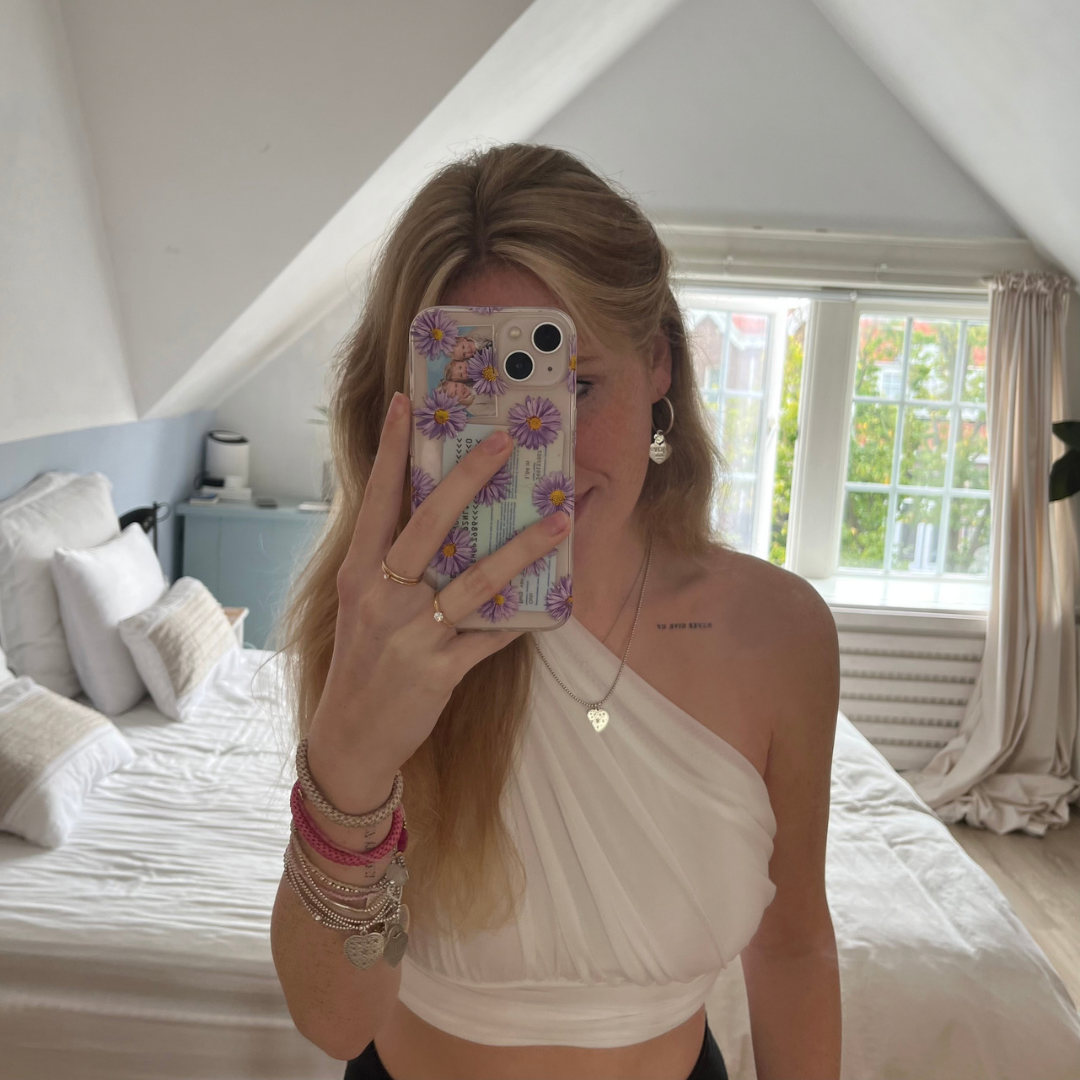 Temporary tattoo never give up