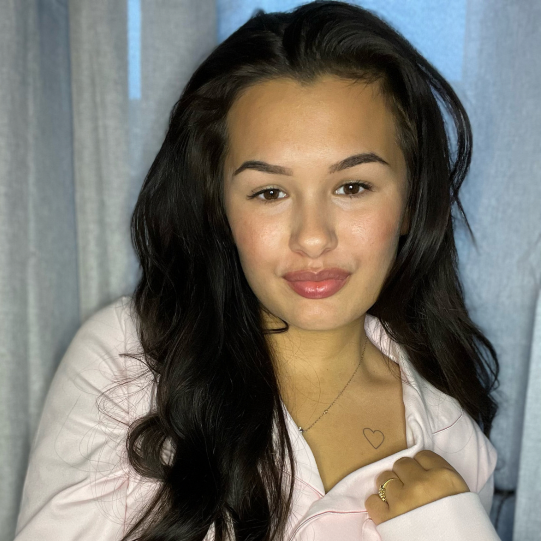 Temporary tattoo heart