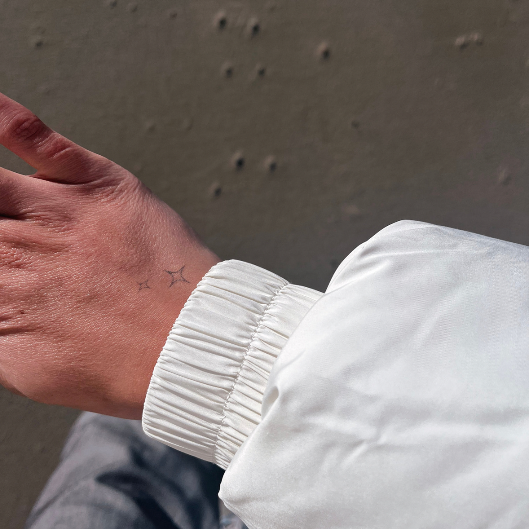 Temporary tattoo sparkle