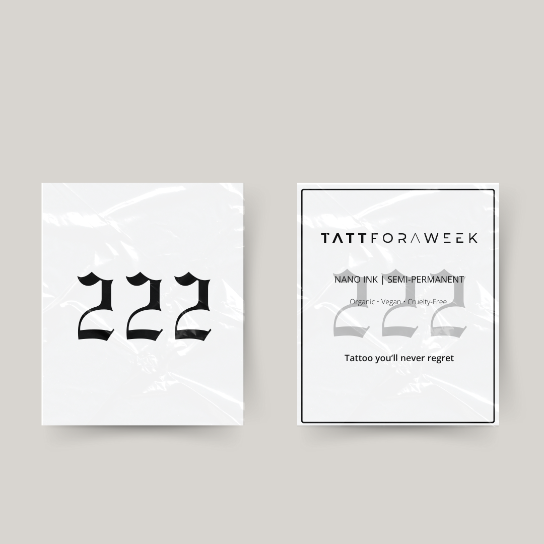 Temporary tattoo 222