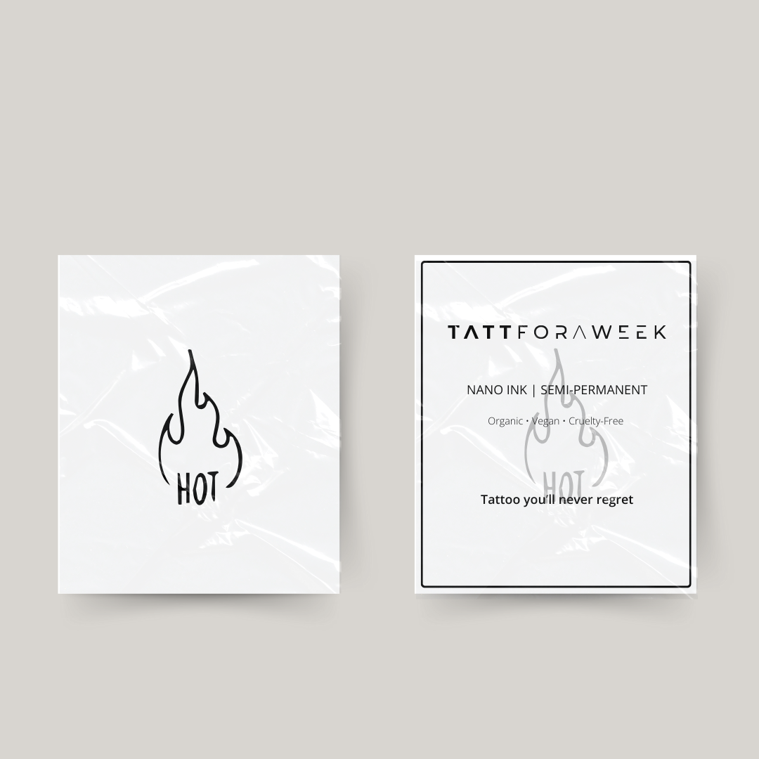 Temporary tattoo hot