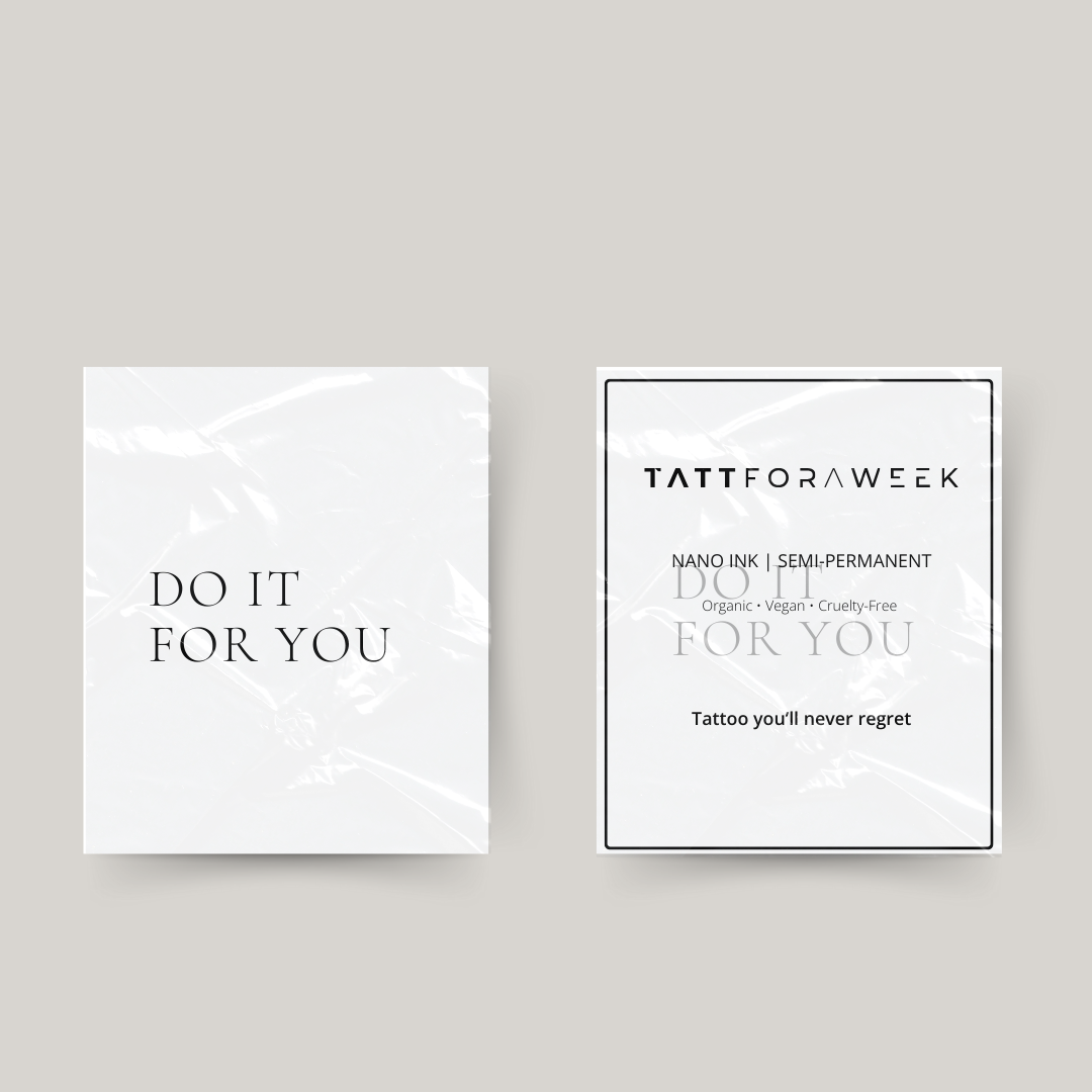 Temporary tattoo do it for you