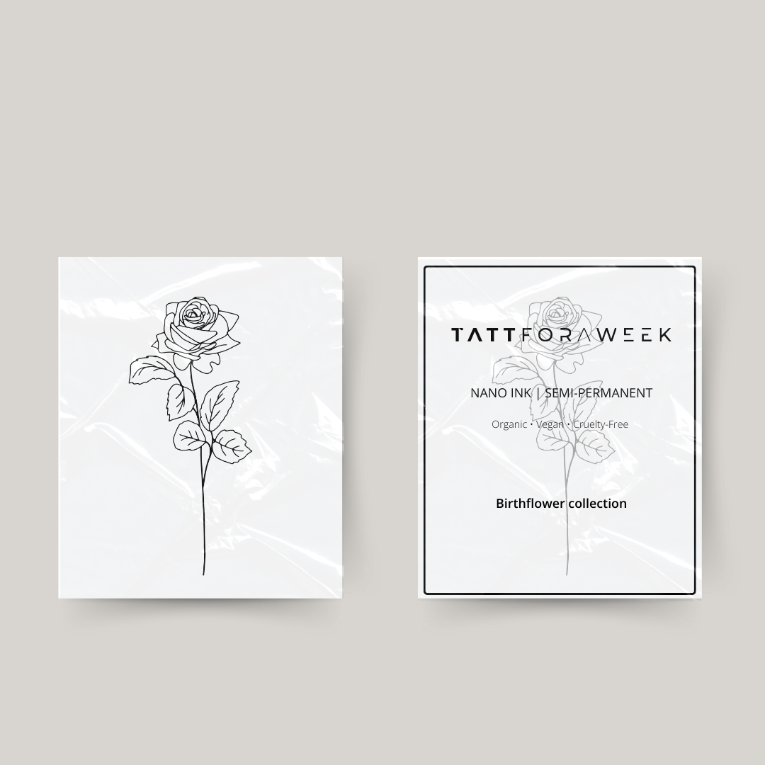 Temporary tattoo birthflower June