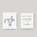 Temporary uterus tattoo