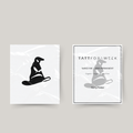 Temporary tattoo hat Harry Potter