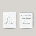 Temporary tattoo polar bear