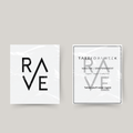 Temporary rave tattoo