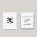 Temporary spider tattoo