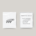 Temporary tattoo 777 star