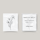 Temporary tattoo birthflower february
