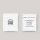 Temporary tattoo hamburger
