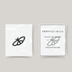 Temporary tattoo small flying butterfly