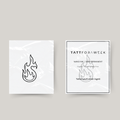 Temporary tattoo lovely fire