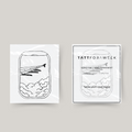 Temporary tattoo airplane window