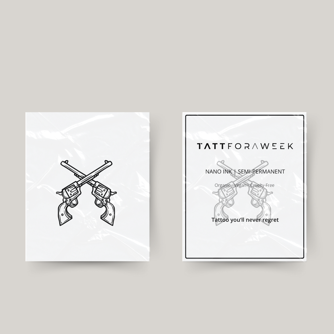 Temporary tattoo guns