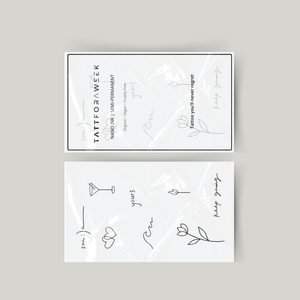 Temporary tattoo bundle keep going