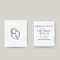 Temporary tattoo lock love