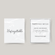 Temporary tattoo unforgettable