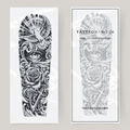 Fake tattoo sleeve freedom